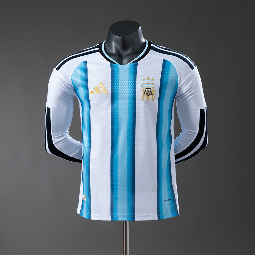 ARGENTINA MUNDIAL I 2026 HOMBRE (VERSIÓN JUGADOR) MANGA LARGA
