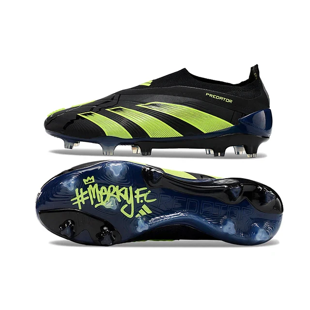 BOTA DE FUTBOL ADIDAS PREDATOR FG ELITE - NEGRO/DORADO