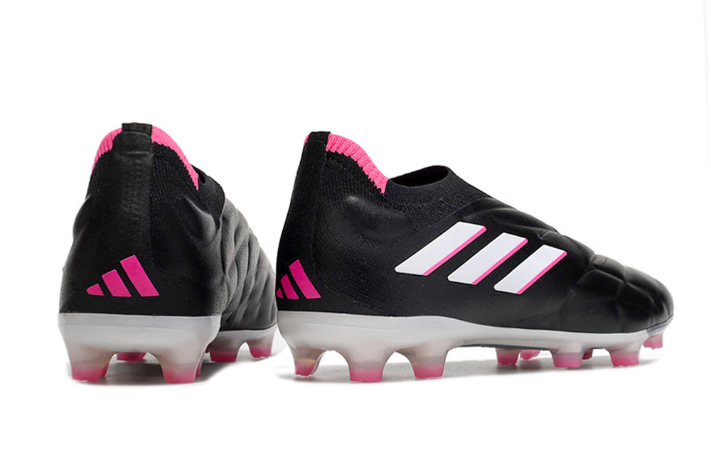 BOTA DE FUTBOL COPA PUREFIRM GROUND BOOTS BLACK AND WHITE ELITE FG