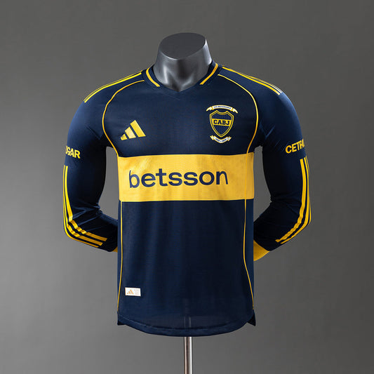 BOCA JUNIOR I 25/26 (MANGA LARGA) VERSIÓN JUGADOR