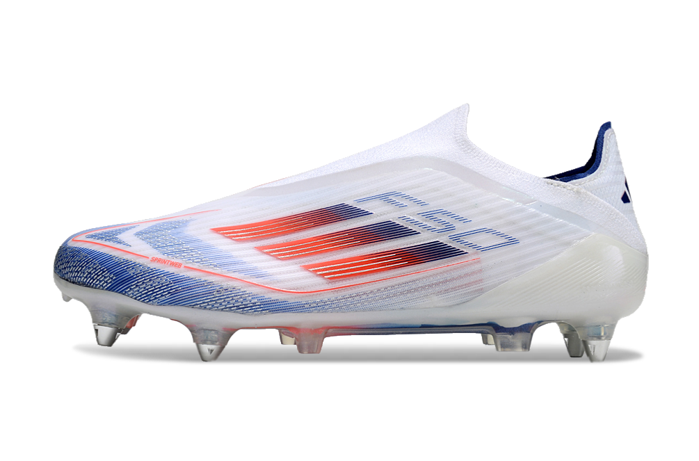 BOTA DE FUTBOL ADIDAS F50 SG ELITE LL - BLANCO/AZUL