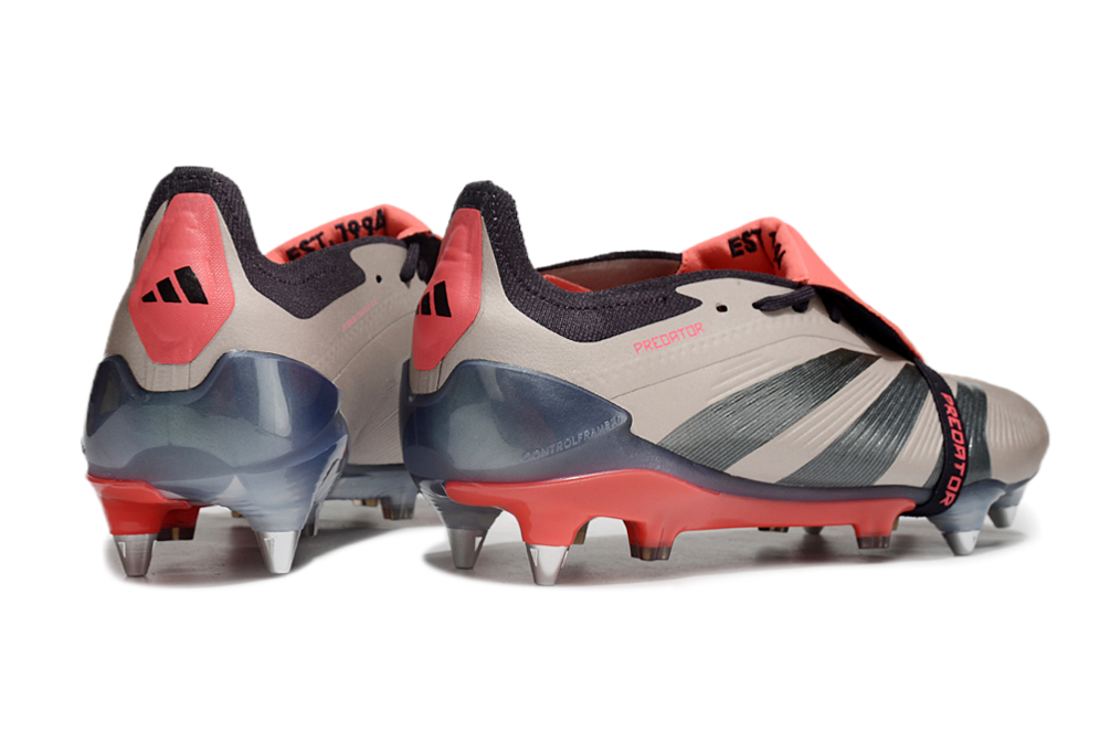 BOTA DE FUTBOL ADIDAS PREDATOR TONGUE SG ELITE- CINZA