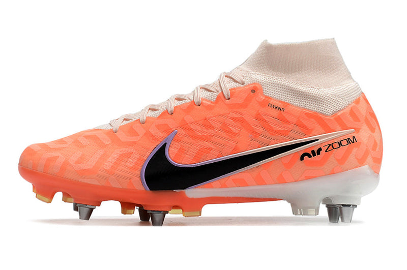 BOTA DE FUTBOL NIKE MERCURIAL AIR ZOOM SG ELITE - NARANJAS