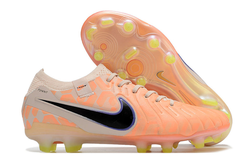 BOTA DE FUTBOL NIKE TIEMPO LEGEND 10 ELITE FG - NARANJA