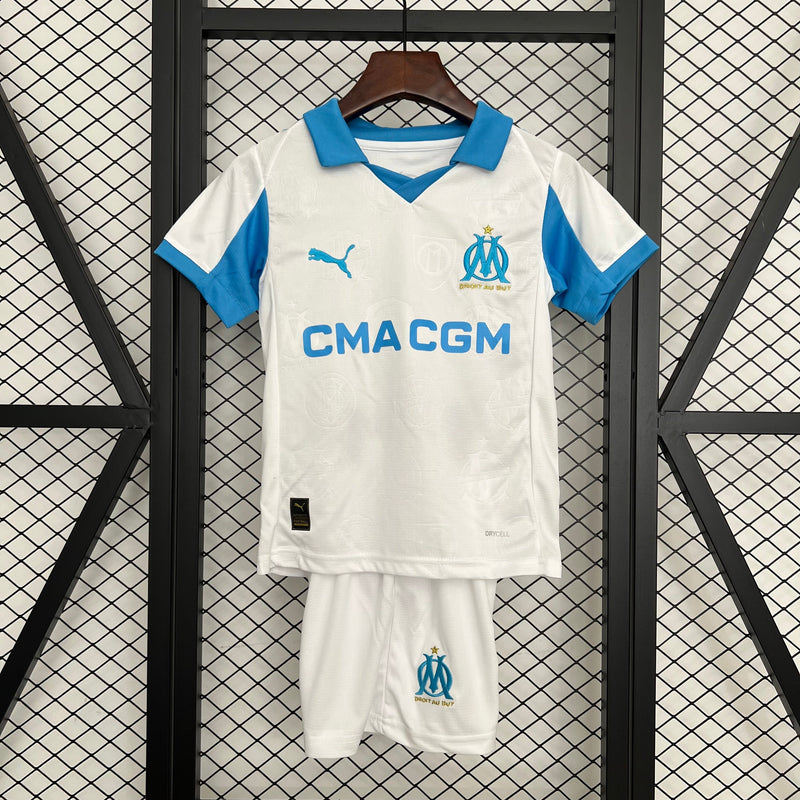 OLYMPIQUE DE MARSEILLE I 25/26 CONJUNTO INFANTIL