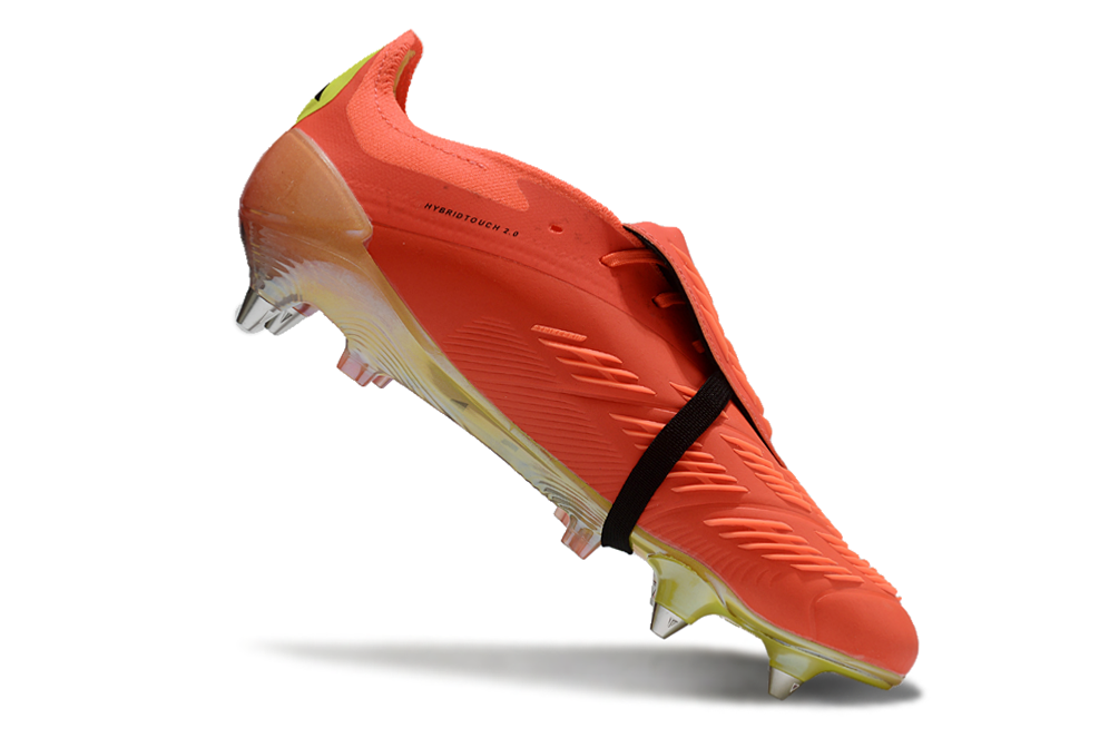 BOTA DE FUTBOL ADIDAS PREDATOR TONGUE SG ELITE - NARANJA