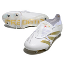 BOTA DE FUTBOL ADIDAS PREDATOR TONGUE SG ELITE - BLANCO/DORADA
