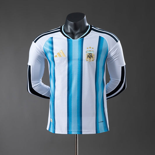 ARGENTINA MUNDIAL I 2026 HOMBRE (VERSIÓN JUGADOR) MANGA LARGA