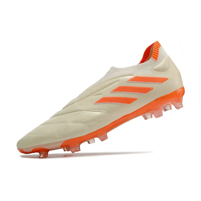 BOTA DE FUTBOL Adidas Copa Purefirm Elite FG - BLANCO/NARANJA