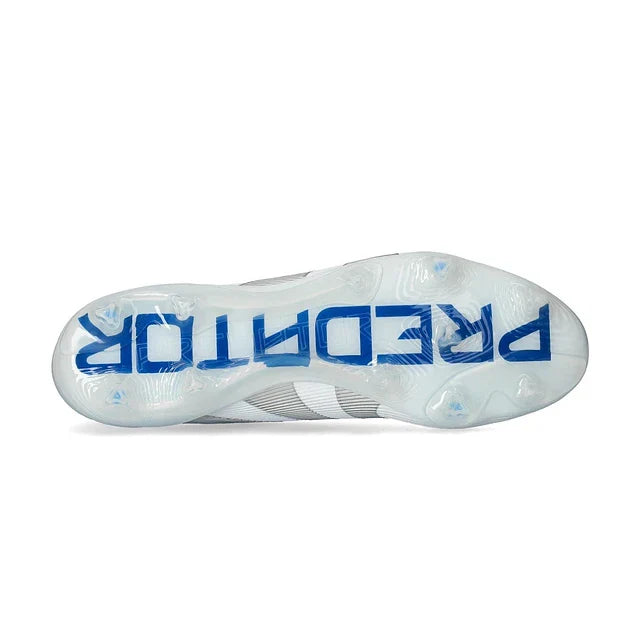 BOTA DE FUTBOL ADIDAS PREDATOR ELITE LL FG - POLAR PACK - BLANCO/AZUL