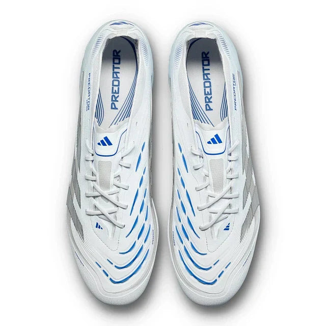 BOTA DE FUTBOL ADIDAS PREDATOR ELITE LL FG - POLAR PACK - BLANCO/AZUL