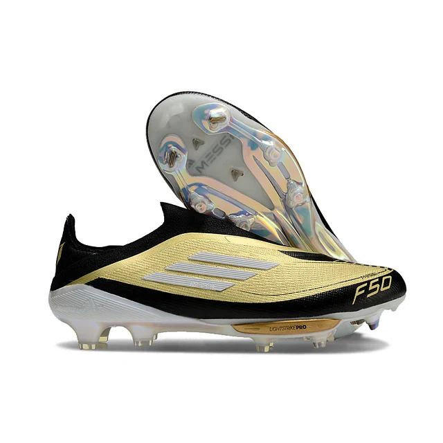 BOTA DE FUTBOL ADIDAS F50 FG ELITE - DORADA - Messi