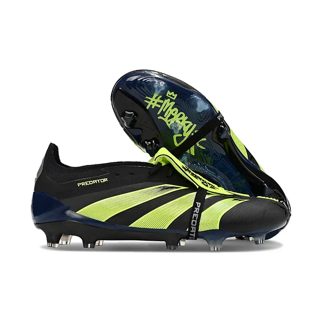 BOTA DE FUTBOL ADIDAS PREDATOR ACCURACY FG ELITE - NEGRO/DORADO