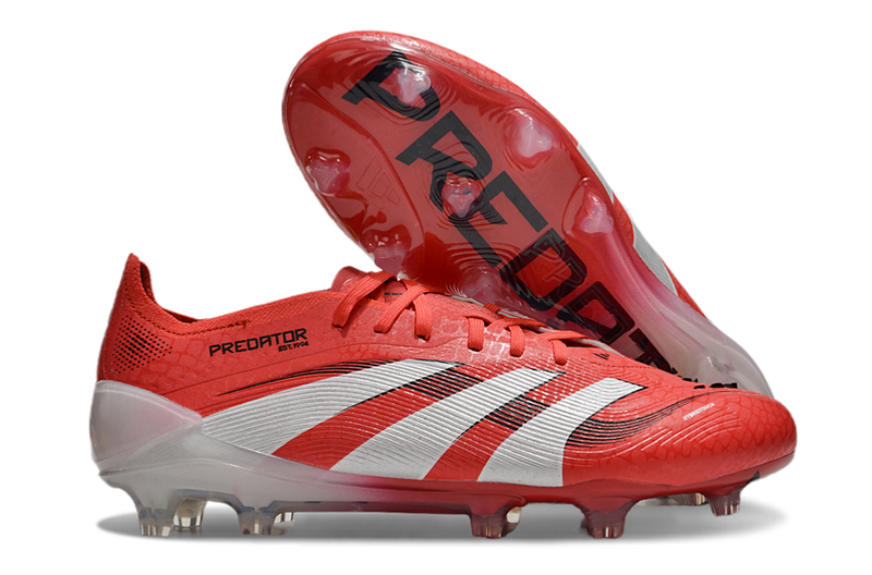 BOTA DE FUTBOL ADIDAS PREDATOR - ROJO/BLANCO