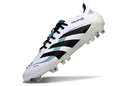 BOTA DE FUTBOL ADIDAS PREDATOR TONGUE FG ELITE - BLANCO/AZUL