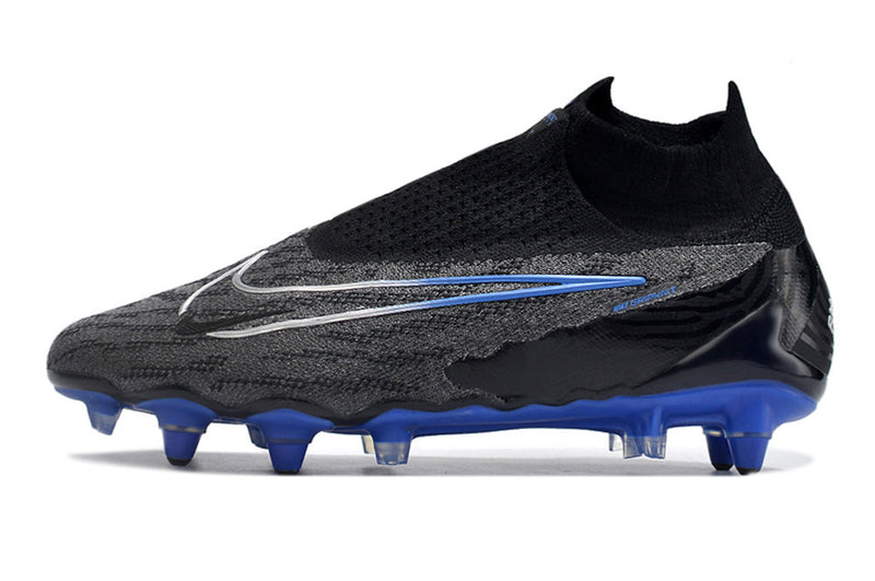 BOTA DE FUTBOL NIKE PHANTOM GX ELITE SG - NEGRO/AZUL